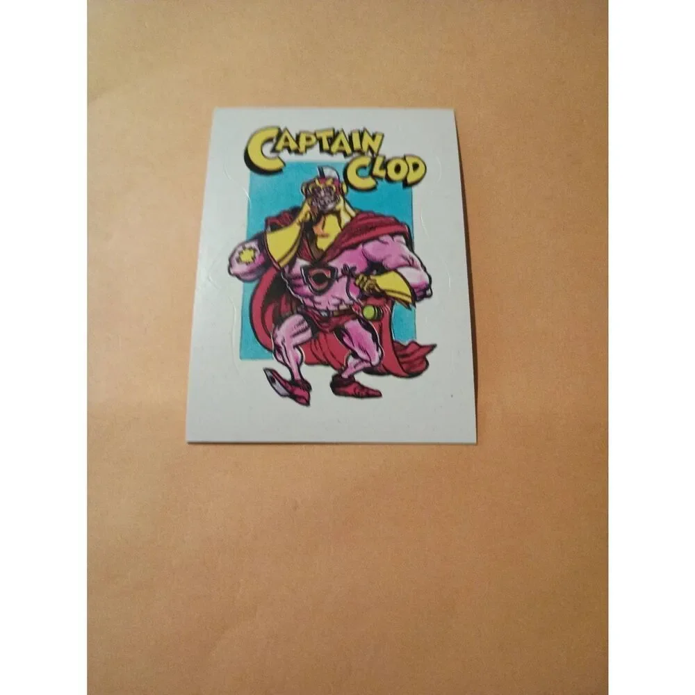 1983 General Mills Zero Hero Trading Card Sticker #35 Captain Clod
